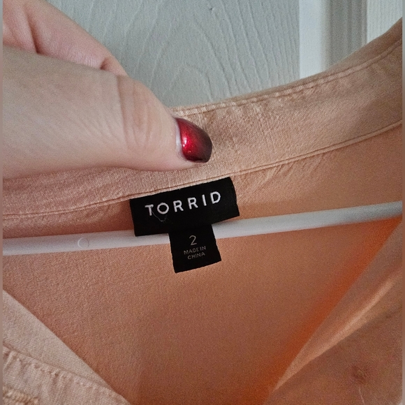 Torrid Button down - Picture 4 of 7